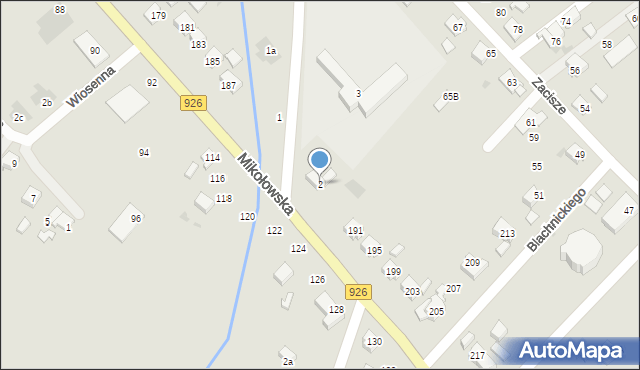 Orzesze, Tysiąclecia, 2, mapa Orzesze