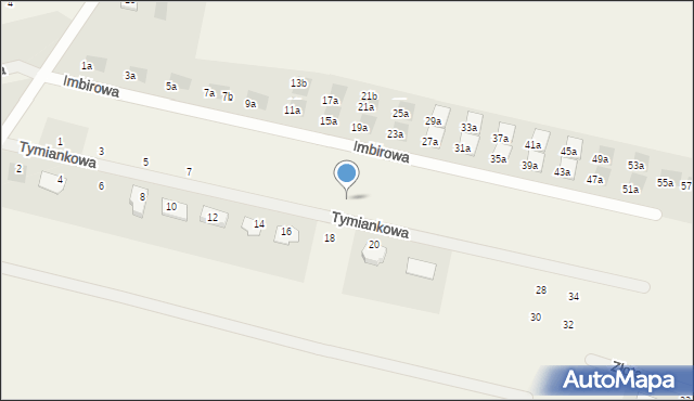 Skowarcz, Tymiankowa, 15, mapa Skowarcz