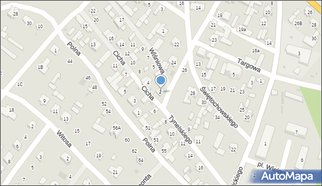 Stoczek Łukowski, Tynelskiego Benedykta, 4, mapa Stoczek Łukowski