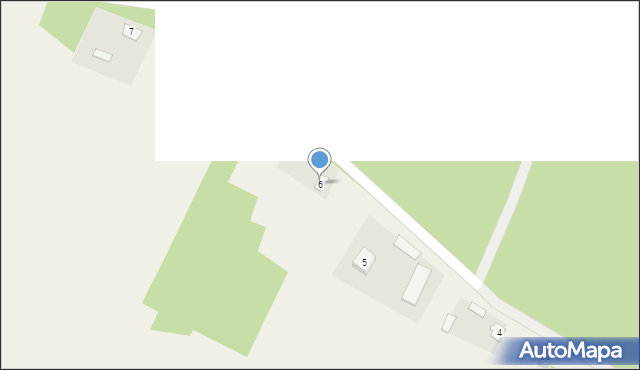 Tyborów, Tyborów, 6, mapa Tyborów