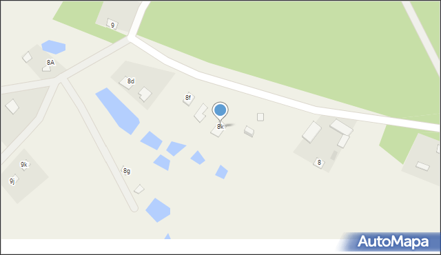 Tyborów, Tyborów, 8k, mapa Tyborów