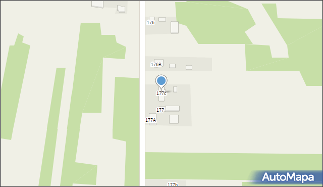 Tychów Nowy, Tychów Nowy, 177c, mapa Tychów Nowy