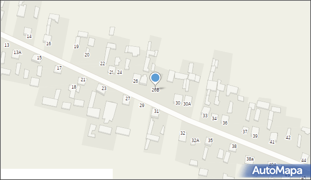 Tychów Nowy, Tychów Nowy, 26B, mapa Tychów Nowy