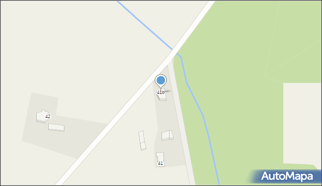 Tychowo, Tychowo, 41b, mapa Tychowo