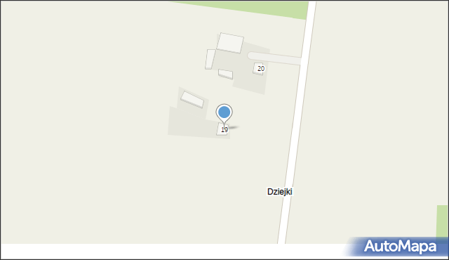 Tyczek, Tyczek, 19, mapa Tyczek