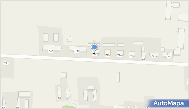 Tylewice, Tylewice, 72c, mapa Tylewice