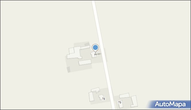 Tylice, Tylice, 77, mapa Tylice