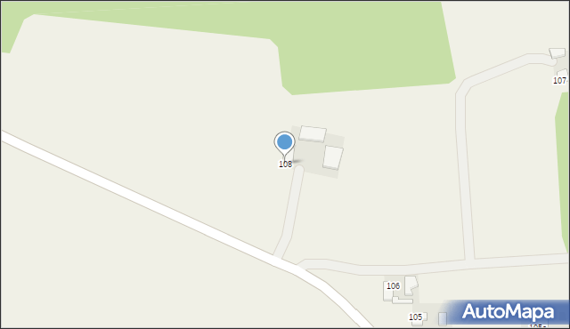 Tylice, Tylice, 108, mapa Tylice