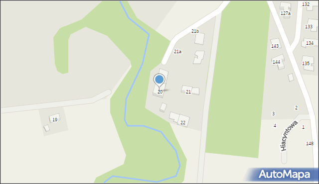 Tylice, Tylice, 20, mapa Tylice