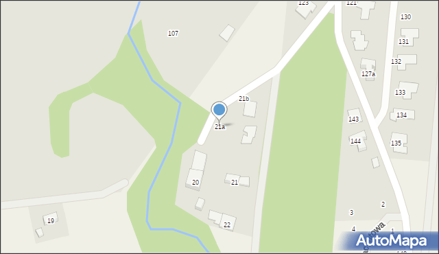 Tylice, Tylice, 21a, mapa Tylice