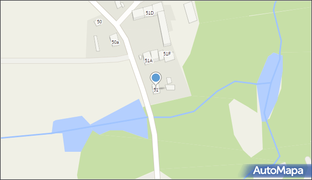 Tylice, Tylice, 51, mapa Tylice