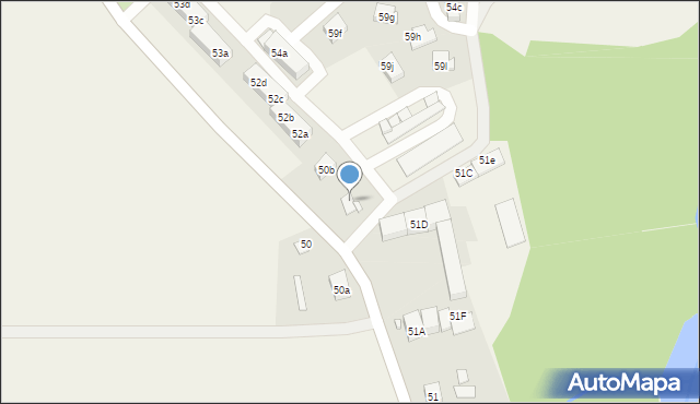 Tylice, Tylice, 53e, mapa Tylice