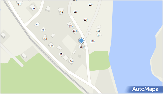 Tylkowo, Tylkowo, 111, mapa Tylkowo