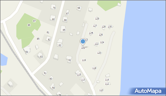 Tylkowo, Tylkowo, 121, mapa Tylkowo