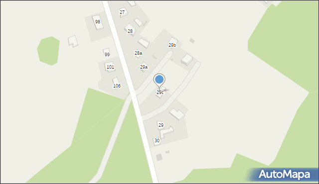 Tylkowo, Tylkowo, 29c, mapa Tylkowo
