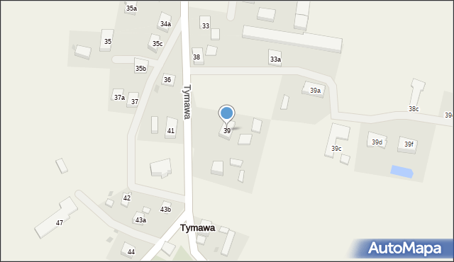Tymawa, Tymawa, 39, mapa Tymawa