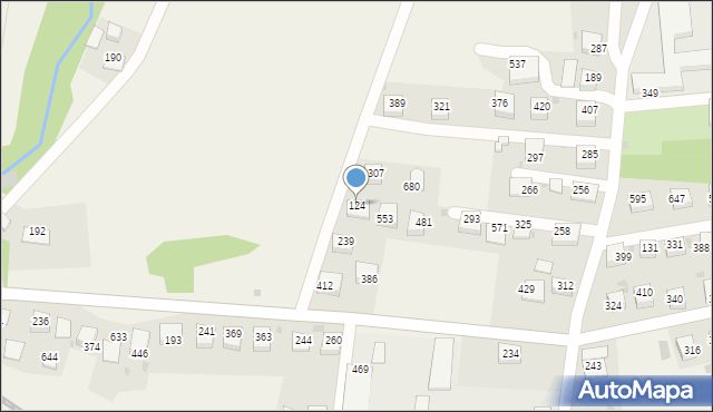 Tymbark, Tymbark, 124, mapa Tymbark