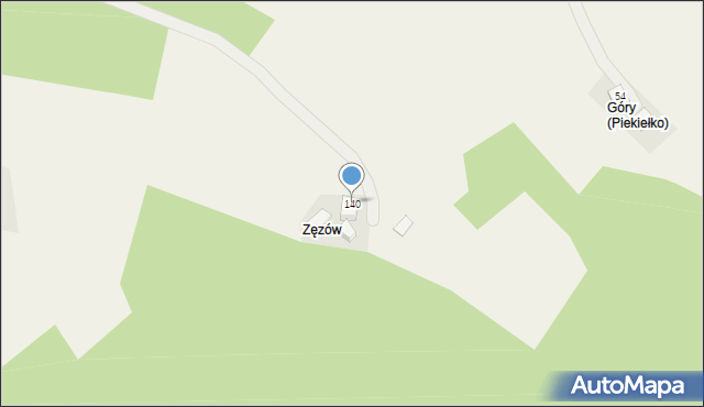 Tymbark, Tymbark, 140, mapa Tymbark