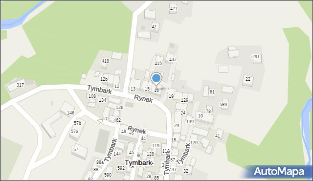 Tymbark, Tymbark, 16, mapa Tymbark