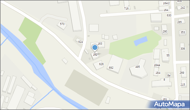 Tymbark, Tymbark, 162, mapa Tymbark