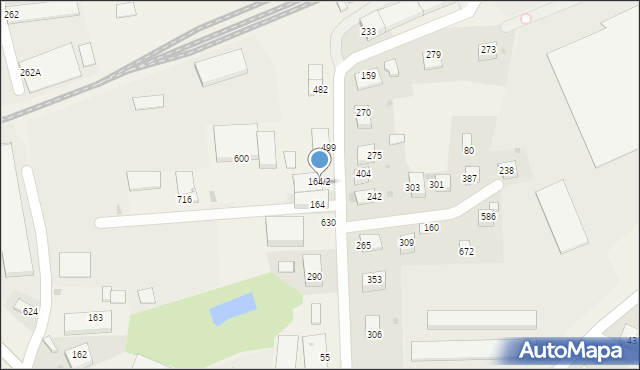 Tymbark, Tymbark, 164a, mapa Tymbark