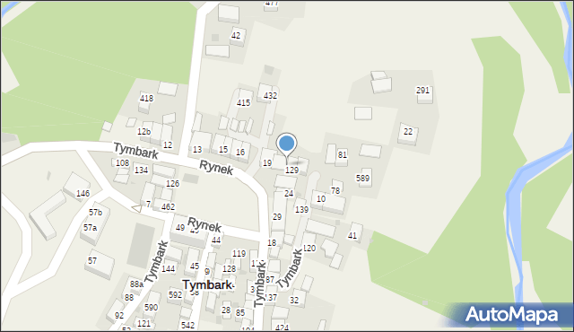 Tymbark, Tymbark, 20, mapa Tymbark