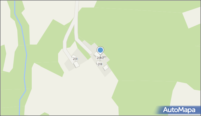 Tymbark, Tymbark, 208/2, mapa Tymbark