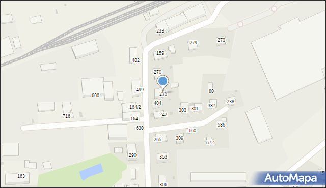 Tymbark, Tymbark, 275, mapa Tymbark