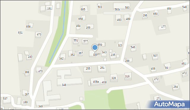 Tymbark, Tymbark, 320, mapa Tymbark