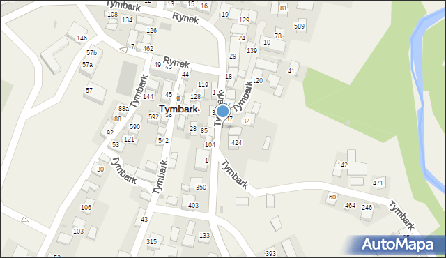 Tymbark, Tymbark, 35, mapa Tymbark