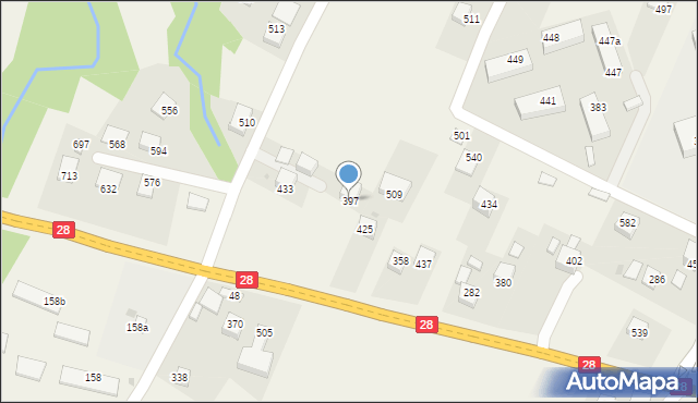 Tymbark, Tymbark, 397, mapa Tymbark