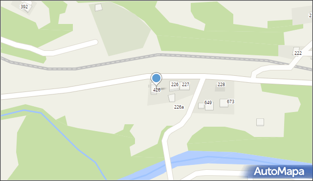 Tymbark, Tymbark, 426, mapa Tymbark