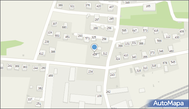 Tymbark, Tymbark, 429, mapa Tymbark