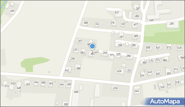 Tymbark, Tymbark, 481, mapa Tymbark