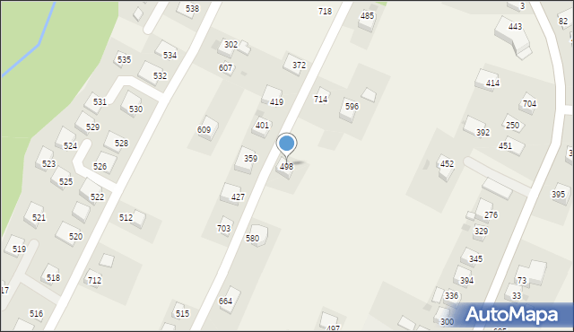 Tymbark, Tymbark, 498, mapa Tymbark