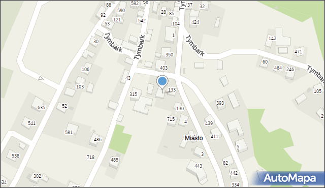 Tymbark, Tymbark, 50a, mapa Tymbark