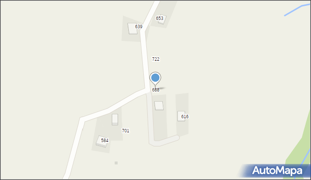 Tymbark, Tymbark, 688, mapa Tymbark