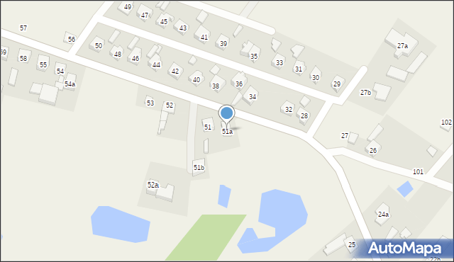 Tymianka, Tymianka, 51a, mapa Tymianka