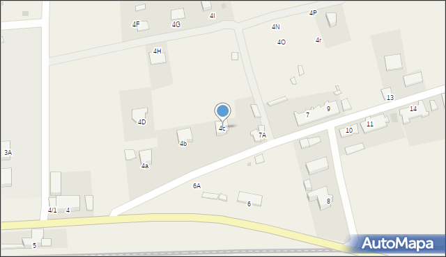 Tymień, Tymień, 4c, mapa Tymień