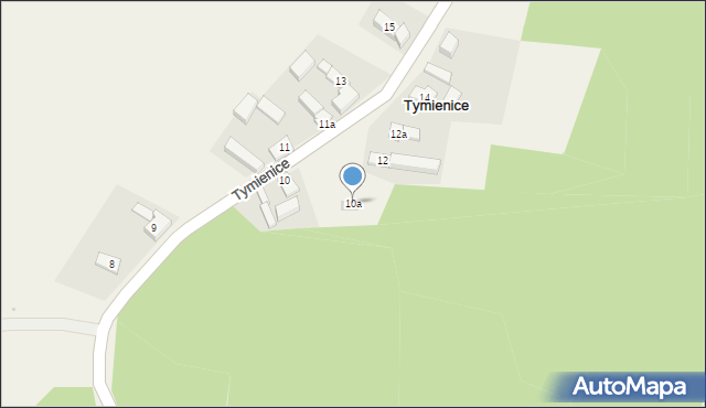 Tymienice, Tymienice, 10a, mapa Tymienice