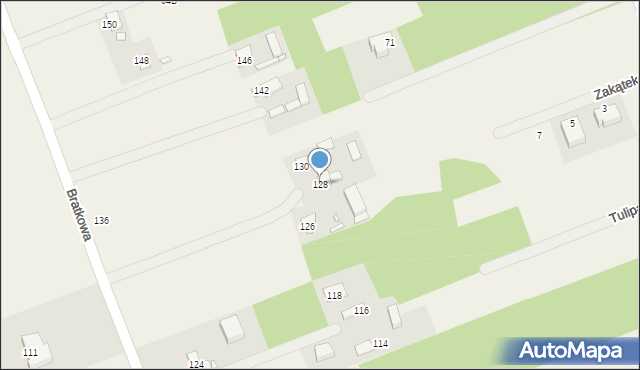 Tymienice, Tymienice, 61, mapa Tymienice