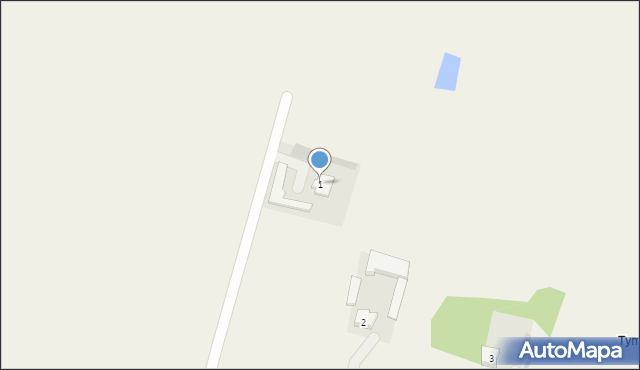 Tymieniec, Tymieniec-Niwka, 1, mapa Tymieniec