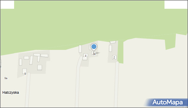 Tymin, Tymin, 2a, mapa Tymin