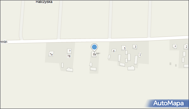 Tymin, Tymin, 6a, mapa Tymin