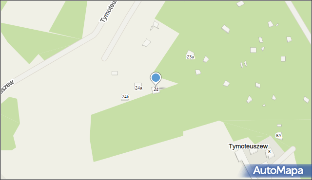 Tymoteuszew, Tymoteuszew, 24, mapa Tymoteuszew