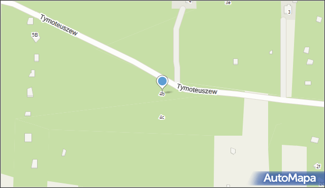 Tymoteuszew, Tymoteuszew, 4b, mapa Tymoteuszew