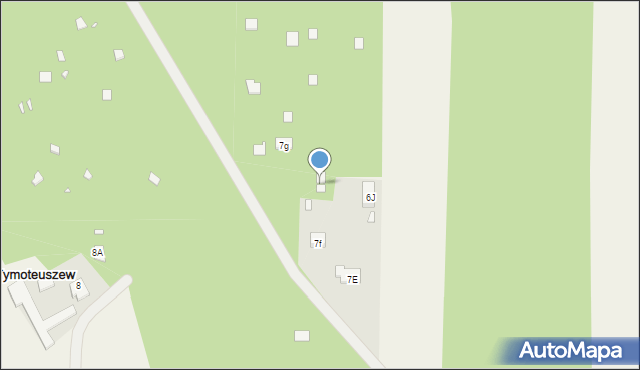 Tymoteuszew, Tymoteuszew, 6k, mapa Tymoteuszew