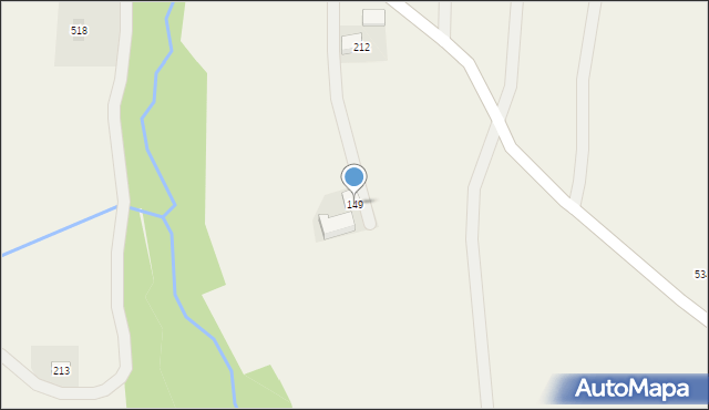 Tymowa, Tymowa, 149, mapa Tymowa