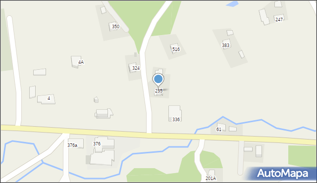 Tymowa, Tymowa, 235, mapa Tymowa