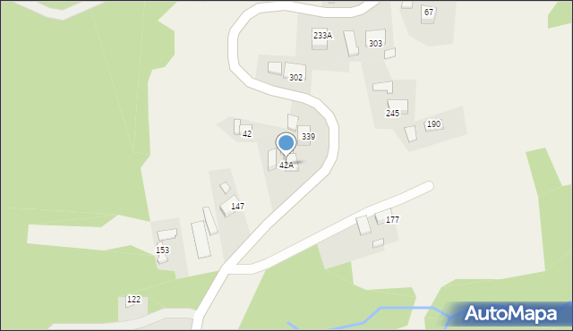 Tymowa, Tymowa, 42A, mapa Tymowa